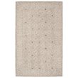 Safavieh Micro-Loop 8' x 10' Hand Tufted Wool Rug in Silver and Ivory