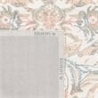 Safavieh Micro-Loop 8' x 10' Hand Tufted Wool Rug in Ivory and Blue