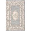 Safavieh Micro-Loop 5' x 8' Hand Tufted Wool Rug in Gray and Ivory