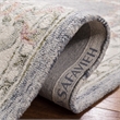 Safavieh Micro-Loop 5' x 8' Hand Tufted Wool Rug in Gray and Ivory