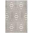 Safavieh Marbella 4' x 6' Hand Loomed Rug in Gray and Ivory
