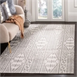 Safavieh Marbella 3' x 5' Hand Loomed Rug in Blue and Ivory