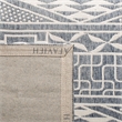 Safavieh Marbella 5' x 8' Hand Loomed Rug in Blue and Ivory