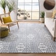 Safavieh Marbella 8' x 10' Hand Loomed Rug in Blue and Ivory