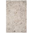 Safavieh Marquee 5' x 8' Hand Tufted Wool Rug in Beige and Ivory
