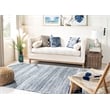 Safavieh Montauk 5' x 8' Hand Woven Jute Rug in Blue