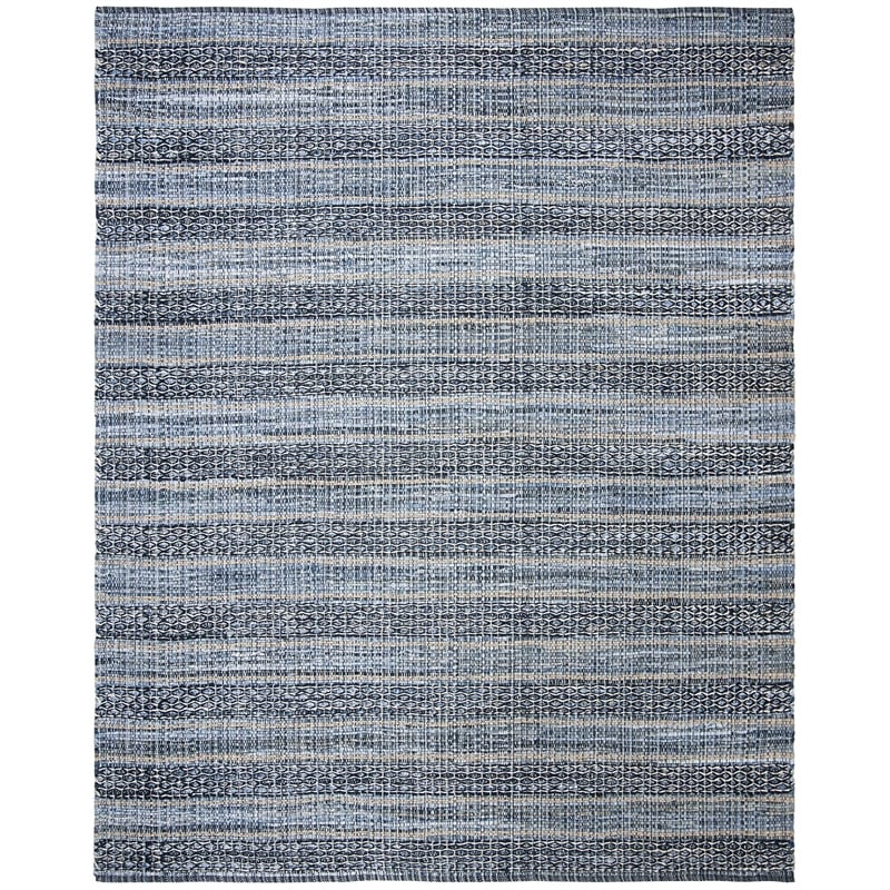 Safavieh Montauk 8' x 10' Hand Woven Jute Rug in Blue