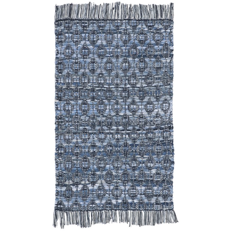 Safavieh Montauk 3' x 5' Hand Woven Rug in Blue