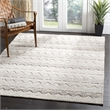 Safavieh Natura 6' Square Hand Loomed Rug in Beige and Ivory