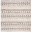 Safavieh Natura 6' Square Hand Loomed Rug in Beige and Ivory