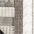Safavieh Natura 3' x 5' Hand Loomed Wool Rug in Gray and Ivory