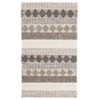 Safavieh Natura 3' x 5' Hand Loomed Wool Rug in Gray and Ivory