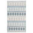 Safavieh Natura 3' x 5' Hand Loomed Wool Rug in Blue and Ivory