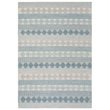 Safavieh Natura 8' x 10' Hand Loomed Wool Rug in Blue and Ivory