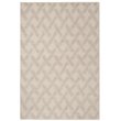 Safavieh Natura 5' x 8' Hand Loomed Wool Rug in Ivory and Beige