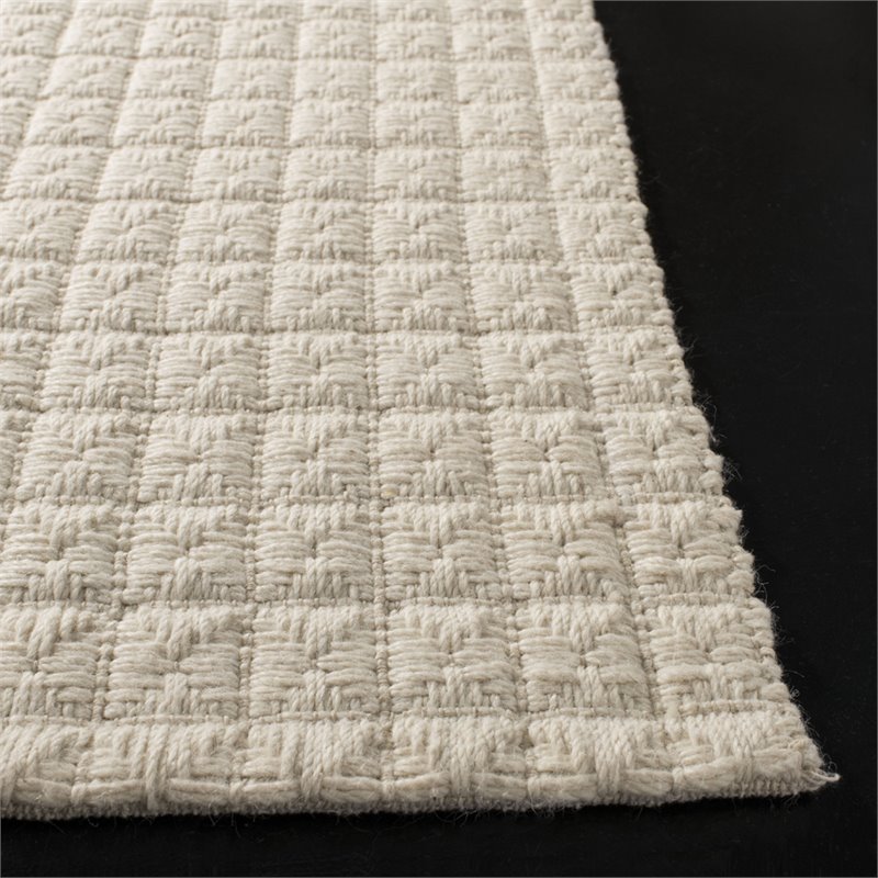 Safavieh Natura 6' Square Hand Woven Rug in Ivory