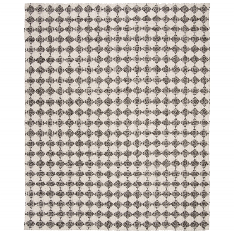 Safavieh Natura 5' x 8' Hand Woven Rug in Black and Ivory