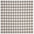Safavieh Natura 6' Square Hand Woven Rug in Black and Ivory