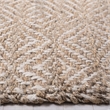 Safavieh Natural Fiber 7' Square Hand Woven Jute Rug in Natural
