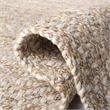 Safavieh Natural Fiber 7' Square Hand Woven Jute Rug in Natural