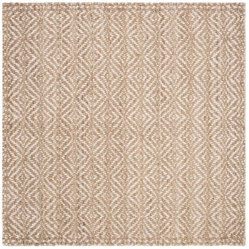 Safavieh Natural Fiber 7 Square Hand Woven Jute Rug In - 7 Ft Square Jute Rug Safavieh Natural Fiber 7 Square Hand Woven Jute Rug In - 7 Ft Square Jute Rug