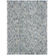Safavieh Natural Fiber 8' x 10' Hand Woven Jute Rug in Blue and Ivory