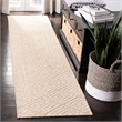 Safavieh Palm Beach 2' x 8' Runner Rug in Beige