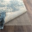 Safavieh Padding 2' x 8' Runner Rug Pad in Cream