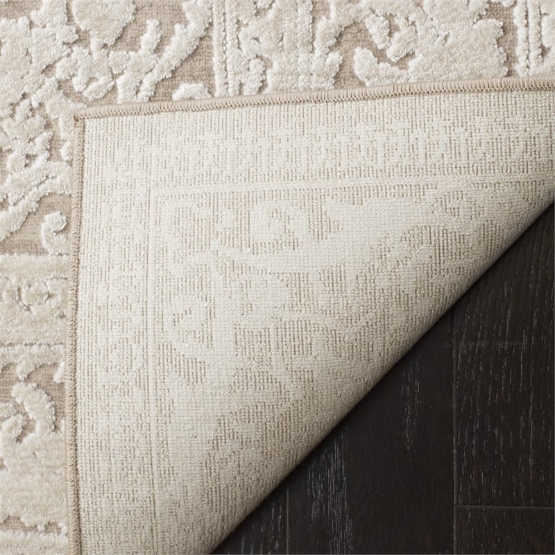 Safavieh Reflection 10' x 14' Rug in Beige and Cream