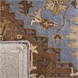 Safavieh Royalty 7' Square Hand Tufted Wool Rug in Light Blue