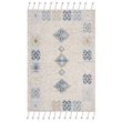 Safavieh Saffron 5' x 8' Hand Loomed Wool Rug in Beige and Blue