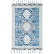 Safavieh Saffron 8' x 10' Hand Loomed Wool Rug in Turquoise and Blue