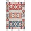Safavieh Saffron 4' x 6' Hand Loomed Wool Rug in Rust and Beige