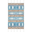 Safavieh Saffron 3' x 5' Hand Loomed Wool Rug in Blue and Taupe