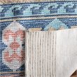 Safavieh Saffron 8' x 10' Hand Loomed Wool Rug in Blue and Taupe