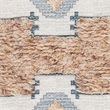 Safavieh Saffron 8' x 10' Hand Loomed Wool Rug in Taupe and Ivory