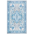 Safavieh Saffron 3' x 5' Rug in Navy and Ivory