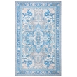 Safavieh Saffron 4' x 6' Rug in Navy and Ivory