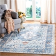 Safavieh Saffron 3' x 5' Rug in Blue and Ivory