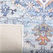 Safavieh Saffron 5' x 8' Rug in Blue and Ivory
