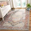 Safavieh Saffron 8' x 10' Hand Loomed Rug in Fuchsia and Blue