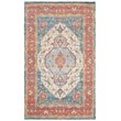 Safavieh Saffron 3' x 5' Hand Loomed Rug in Fuchsia and Blue