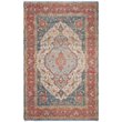 Safavieh Saffron 4' x 6' Hand Loomed Rug in Fuchsia and Blue