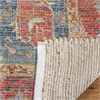 Safavieh Saffron 6' Square Hand Loomed Rug in Fuchsia and Blue