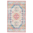 Safavieh Saffron 3' x 5' Hand Loomed Rug in Cream and Blue