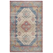 Safavieh Saffron 4' x 6' Hand Loomed Rug in Cream and Blue