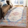 Safavieh Saffron 5' x 8' Hand Loomed Rug in Cream and Blue