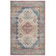 Safavieh Saffron 5' x 8' Hand Loomed Rug in Cream and Blue