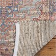 Safavieh Saffron 8' x 10' Hand Loomed Rug in Blue and Rust