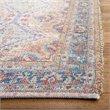Safavieh Saffron 8' x 10' Hand Loomed Rug in Rust and Blue